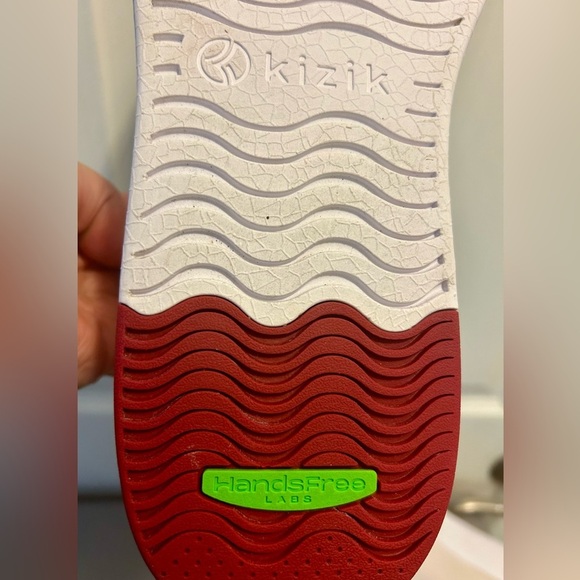 ♦️”Kizik” Men’s Prague Creme Brûlée Sneakers w/Handsfree Technology Size 11W♦️ - Picture 7 of 15